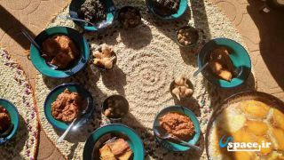 غذاهای محلی در اقامتگاه بوم گردی ارغوان - تنکابن - روستای لیره سر